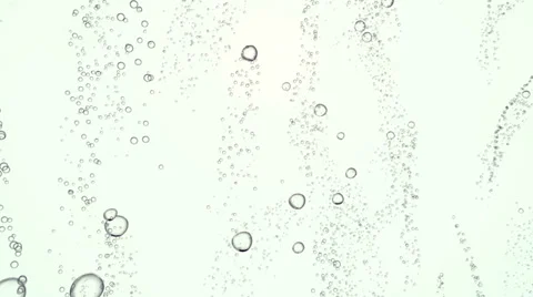 Bubbles White Video stock 24707129