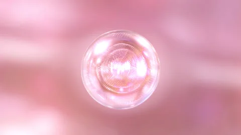 BubblesMove8MixBPink Stock Footage 201129240