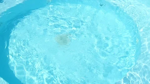 Bubbling blue clear water 스톡 동영상 281561911