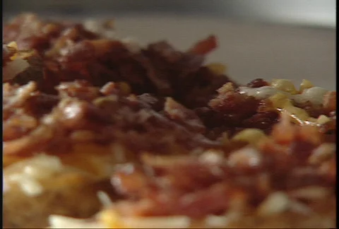 Bubbling Cheese Stock Footage 145242