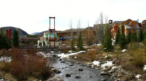 Bubbling colorado stream Stock Footage 11426406