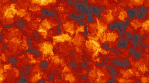 Bubbling Fire and Smoke Animated Texture Seamless Loop Stock Footage 127637797