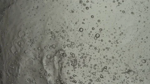 Bubbling Grey Water Background Stock Footage 75847097