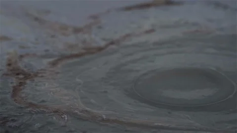 Bubbling mud Stock Footage 123264955