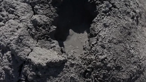 Bubbling Mud Volcano Stock-Footage 100654918