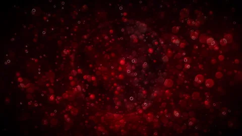 Bubbling Red Blood Cells Stock Footage 279910980