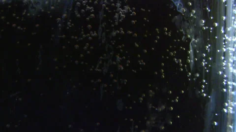 Bubbling soda Stock Footage 35567135