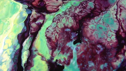 Bubbling Spreading Colors 34 Stock Footage 108393300