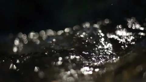 Bubbling Stream Stock Footage 48949518