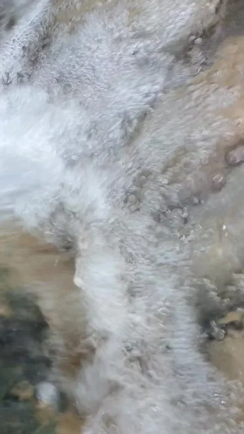 Bubbling Stream Water Stock Footage 331104922