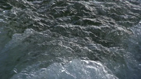 The bubbling surface of the water. Slow motion 스톡 동영상 54905866