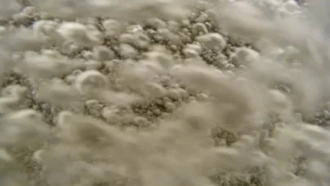 Bubbling water with bulbs Stock-Footage 125838792