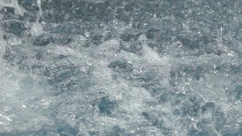 The bubbling of the water Stock Footage 113132718