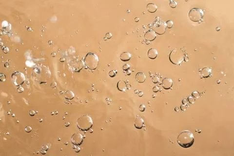 Bubbling water Stock Photos