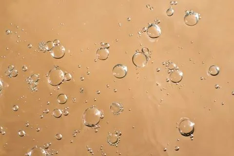 Bubbling water Stock Photos
