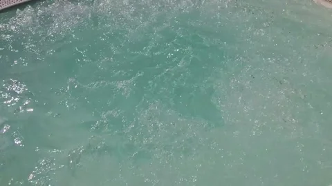 Bubbling water. Spa with Sound Stock Footage 248968000