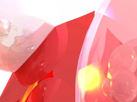 Bubbly graphics Stock Illustration