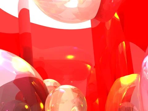 Bubbly graphics Stock Illustration