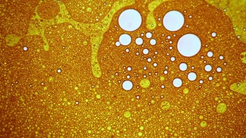 Bubbly pattern liquid motion abstract liquid art Stock Footage 127866729