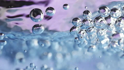 Bubbly wave Video stock 234293840