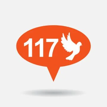 Buble icon vector Illustrazione stock