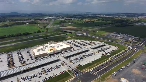 Buc-ees  (Rockingham County- Mount Crawford, Virginia) Stock Footage 314753977