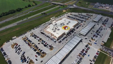 Buc-ees (Rockingham County- Mount Crawford, Virginia) Stock Footage 314754007