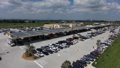 Buc-ees (Rockingham County- Mount Crawford, Virginia) Stock Footage 314754175