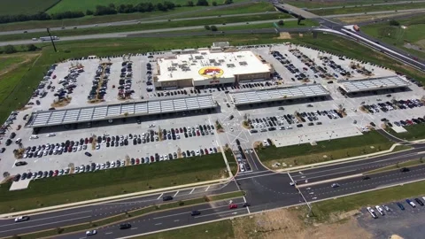 Buc-ees (Rockingham County- Mount Crawford, Virginia) Stock Footage 314754217