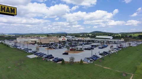 Buc-ees ( Rockingham County- Mount Crawford, Virginia ) Stock Footage 315542691