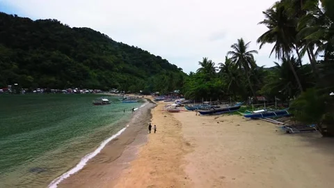Bucana Beach Stock Footage 261843058