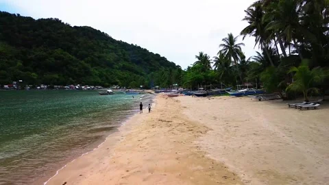 Bucana Beach Stock Footage 261843276