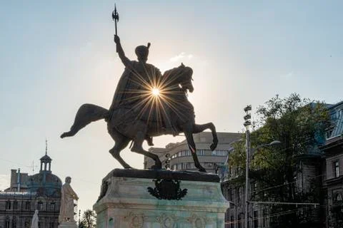 Buccharest, statue Stock Photos