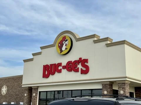 Bucee’s Logo on the Front of a Store Stock Photos