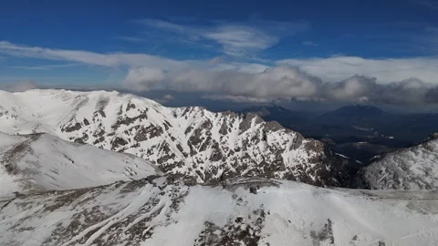 Bucegi Massif Stock Footage 264321972