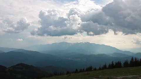 Bucegi mountains Video stock 43359849
