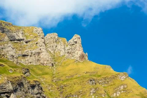 Bucegi mountains landscape Stock Photos