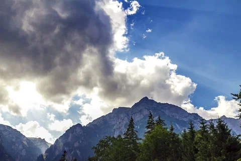 Bucegi Mountains - time lapse 2K Stock Footage 32270252