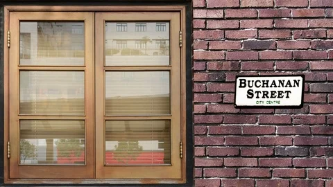 Buchanan Street Stock Footage 116411153