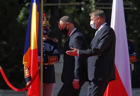 Bucharest Format (B9) Summit, Romania - 10 May 2021 Foto stock