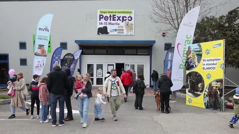 Bucharest hosts the PetExpo pet fair, Bucarest, RO - 14 Mar 2026 Stock-Footage 330748725