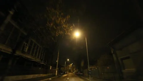 Bucharest By Night Stock Footage 10570961