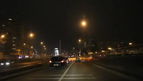 Bucharest By Night Stock Footage 10571029