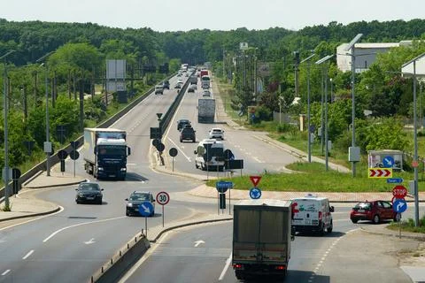 Bucharest ring road Foto stock