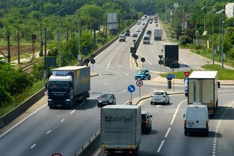 Bucharest ring road Foto stock