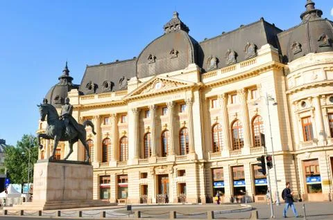 Bucharest University Stock Photos