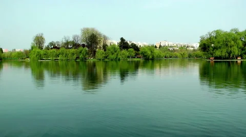 Bucharest View From Titan  Park Stock-Footage 62070032