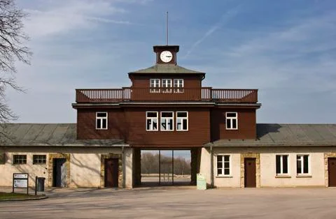 Buchenwald concentration camp Stock Photos