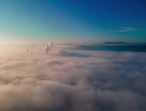 Bucina smoke Stock Footage 165640448