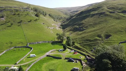 Buckden Scar Stock Footage 150234871